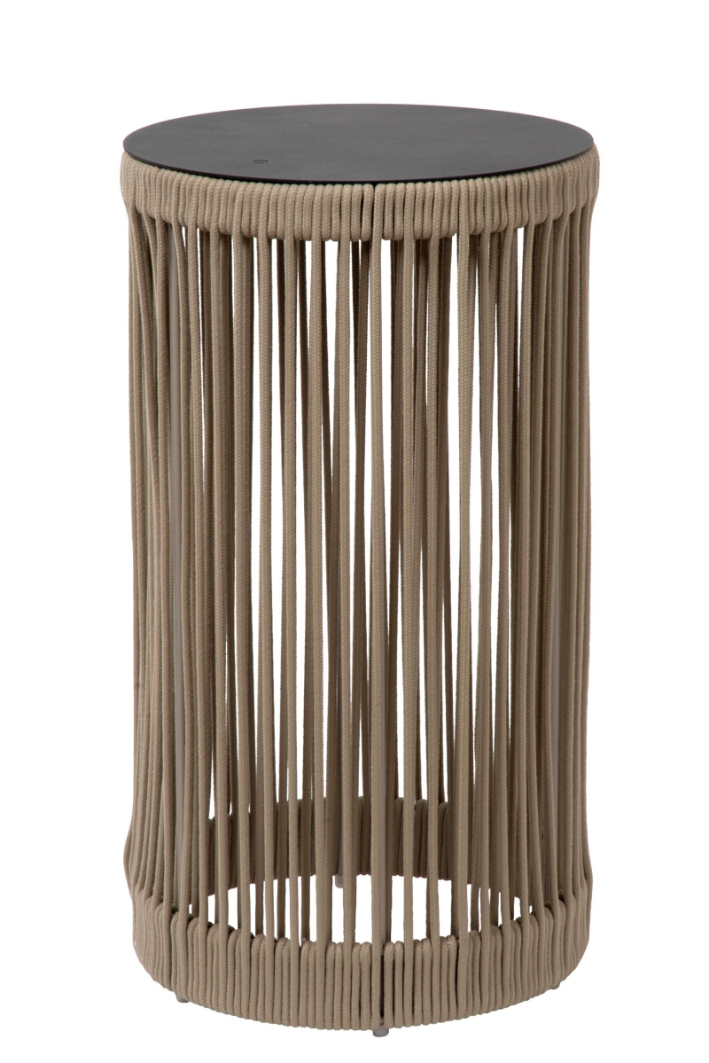 Lucide PINGI - Dobíjacia stojanová lampa Vnútorné/Vonkajšie - Batéria/batérie - Rozm. - 1x3W 2800K/3200K - IP44 - Taupe